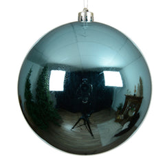 Decoris XL Shatterproof Bauble in Folk Blue image 0