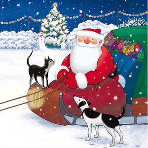 Woodmansterne Father Christmas Christmas Card image 0
