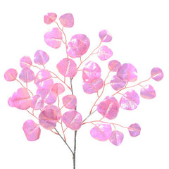 Everlands Light Pink Leaf Spray (87cm) image 0