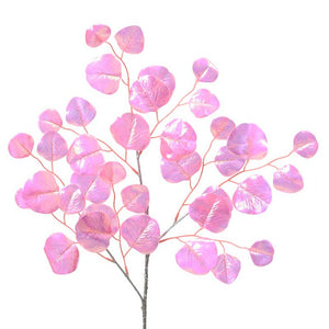 Everlands Light Pink Leaf Spray (87cm) image 0