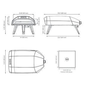 Ooni Koda 12 Gas Powered Outdoor Pizza Oven image 7