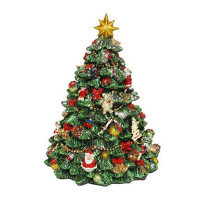 Gisela Graham Revolving Christmas Tree Music Box image 0