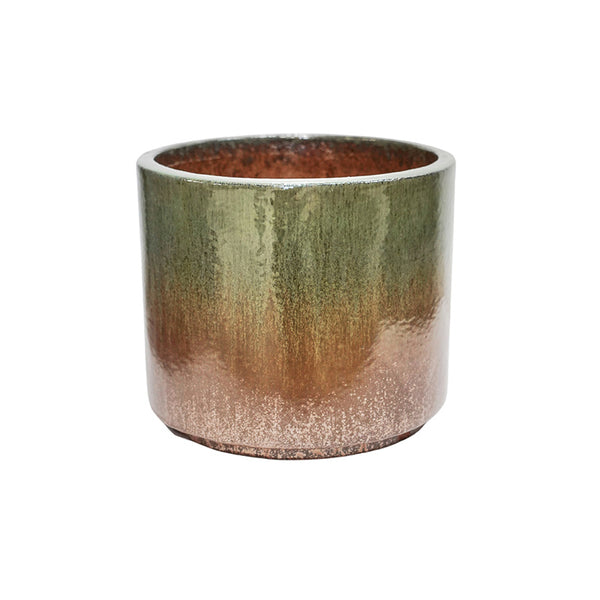 Ivyline Outdoor Hazelton Forest Copper Planter - Large image