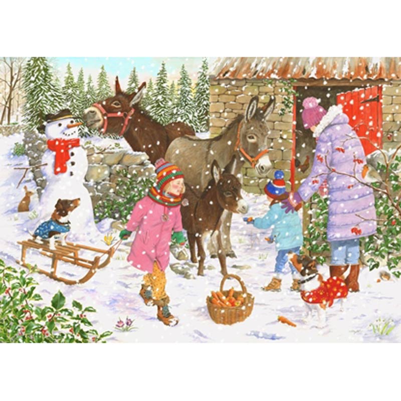 House Of Puzzles Little Donkey 1000 Piece Jigsaw Puzzle image 0