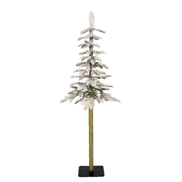 Everlands Alpine Fir Snowy Artificial Christmas Tree - 5ft / 1.5m image 2