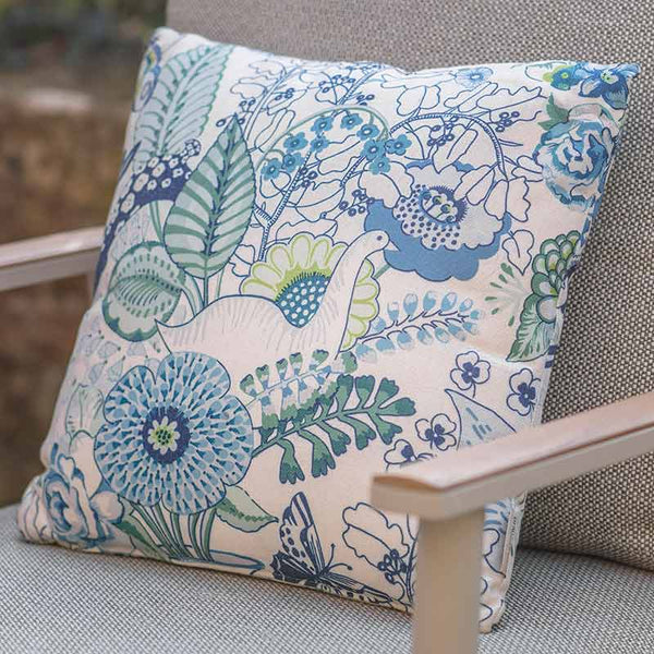 Bramblecrest Square Scatter Cushion, 45 x 45cm - Indigo DoveÂ  image 0