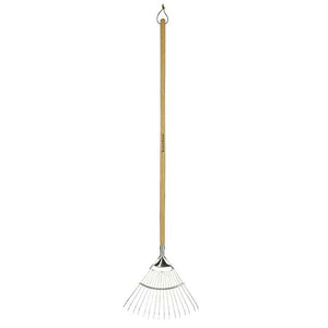 Kent & Stowe Stainless Steel Long Handled Lawn & Leaf Rake image 0