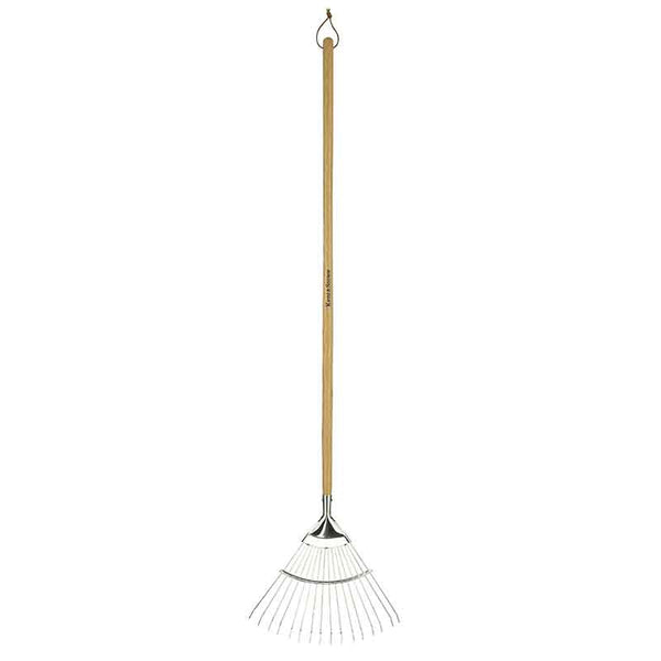 Kent & Stowe Stainless Steel Long Handled Lawn & Leaf Rake image 0