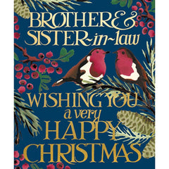 Woodmansterne Brother & Sister-in-law Christmas Card image 0