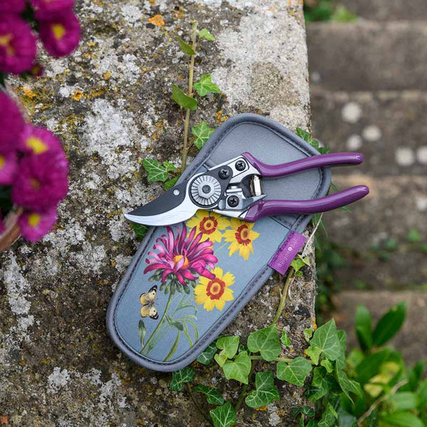Burgon & Ball RHS Asteraceae Pruner & Holster Gift Set image 2