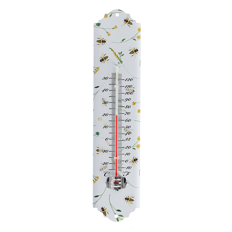Fallen Fruits Bee Print Thermometer image 0