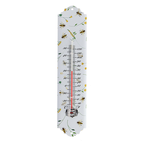Fallen Fruits Bee Print Thermometer image 0