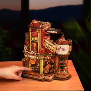 ROKR Dream Gift Factory 3D Puzzle Music Box image 9