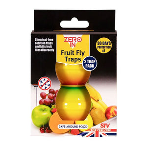 Zero In Fruit Fly Traps - Pack of 2 Traps image 0