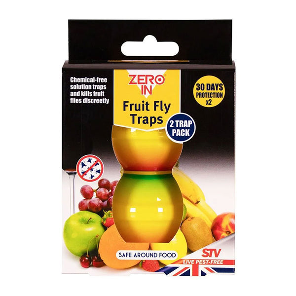 Zero In Fruit Fly Traps - Pack of 2 Traps image 0