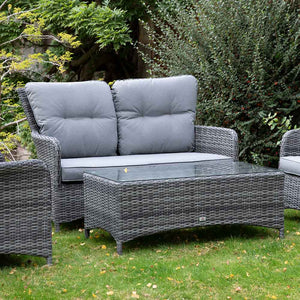 Supremo Tivoli 4-Seat Garden Lounge Set with Rectangular Coffee Table image 2