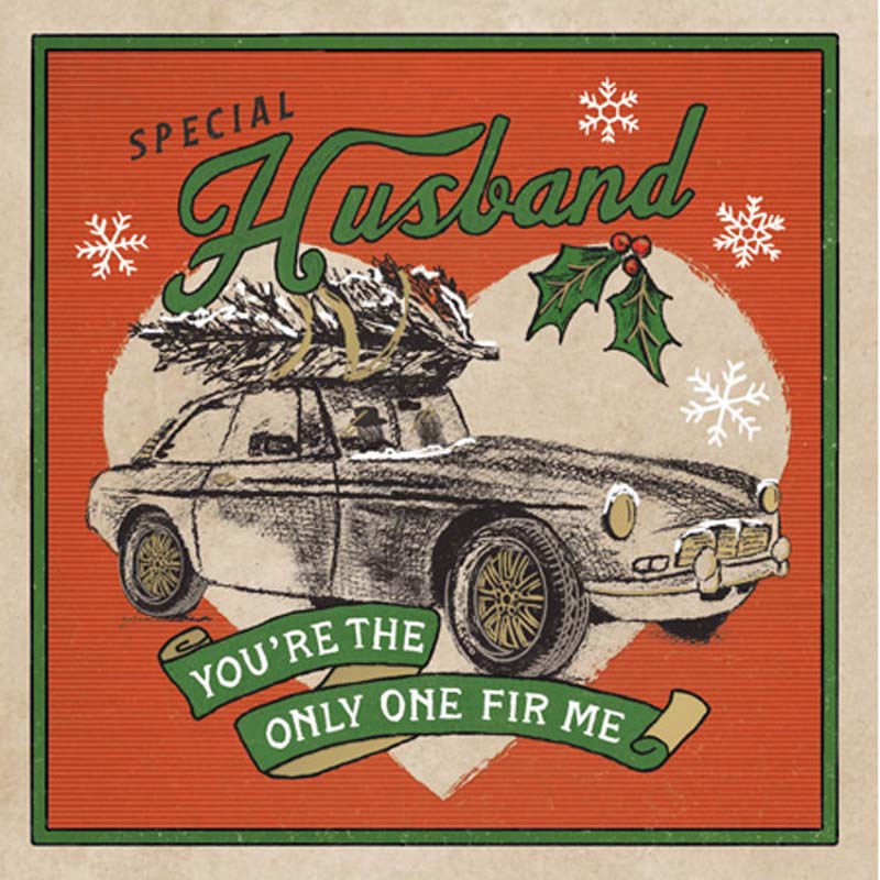 Woodmansterne Special Husband Christmas Card image 0