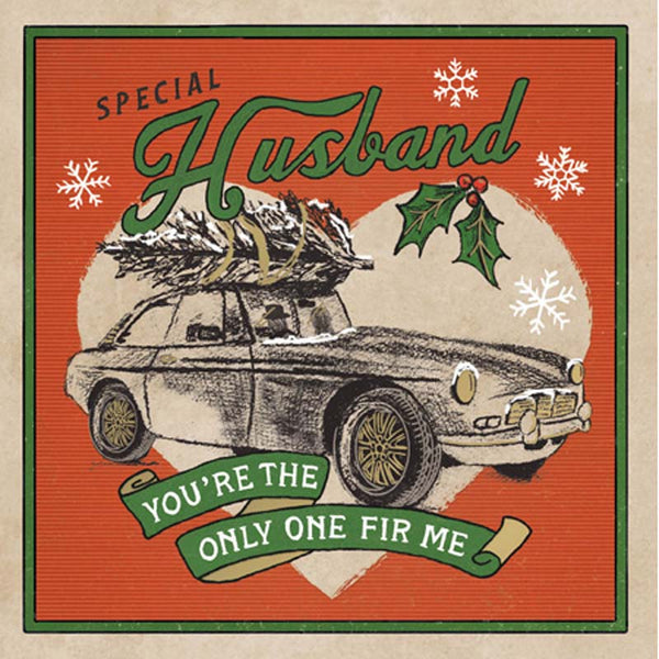 Woodmansterne Special Husband Christmas Card image 0