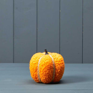 Satchville Muted Orange Fabric Pumpkin image 0
