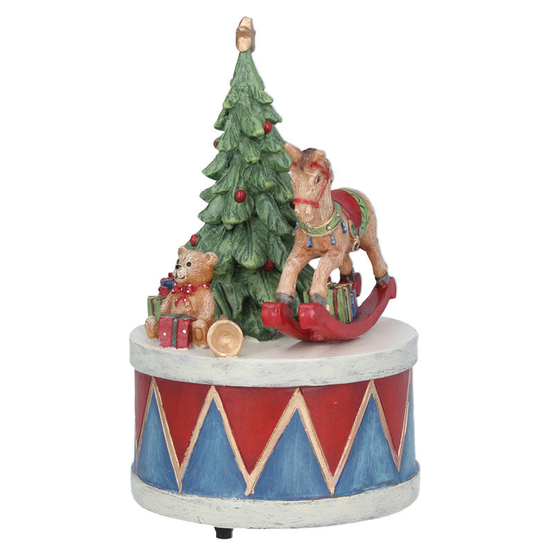 Gisela Graham Drum with Toys Music Box image 0