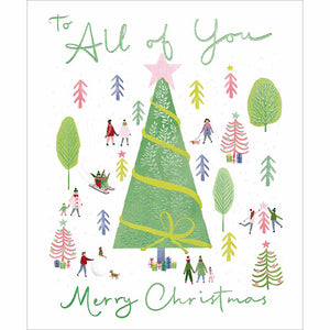 Woodmansterne All of You Christmas Card image 0