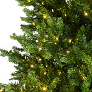 Everlands Nordmann Fir Pre-Lit Christmas Tree – 7ft image 2