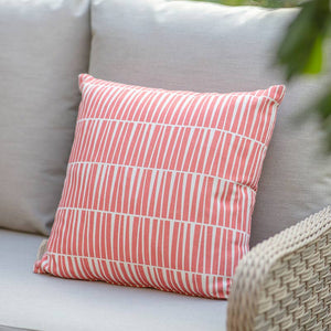 Bramblecrest Square Scatter Cushion, 45 x 45cm â€“ Coral Shard image 3