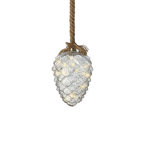 Lumineo Micro LED Hanging Pinecone image 1