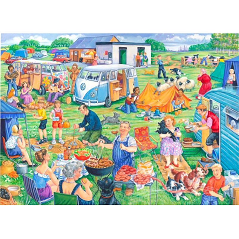 House Of Puzzles Holiday Havoc 1000 Piece Jigsaw Puzzle image 0
