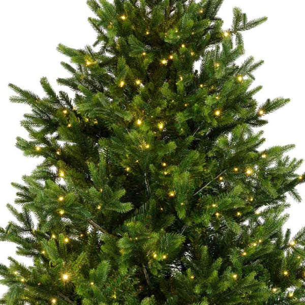 Everlands Nordmann Fir Pre-Lit Christmas Tree – 7ft image 1
