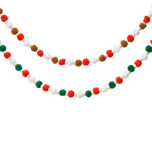 Decoris Pompom Garland (Assorted Designs) image 0