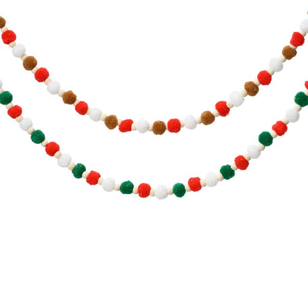 Decoris Pompom Garland (Assorted Designs) image 0