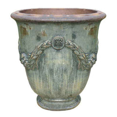 Errington Reay & Co. Ltd Courtyard Garland Urn Stone (Large S1) image 0