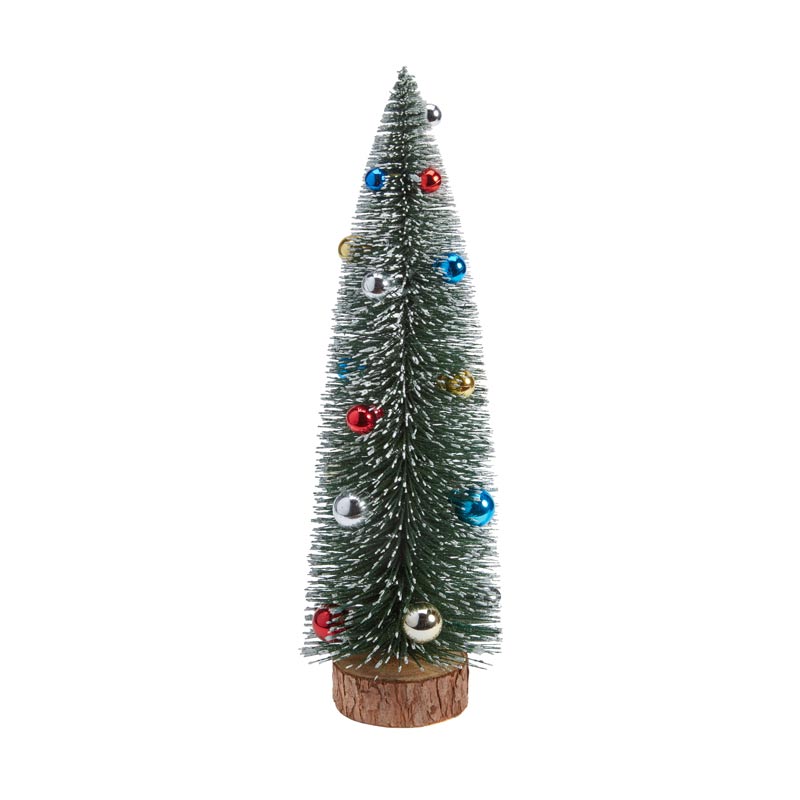 Three Kings Bauble Frosted Fir Tree image 0