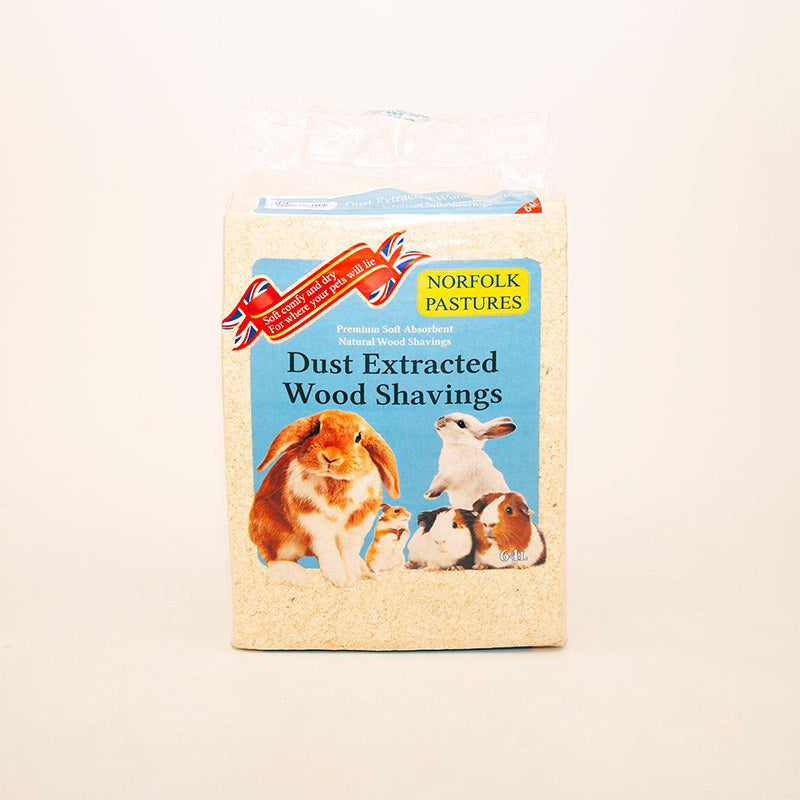 Norfolk Pastures Woodchips for Pet Cages 64 litres image 0