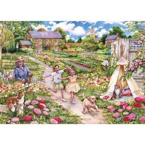 Gibsons Childhood Memories 500 Piece Jigsaw Puzzle image 0