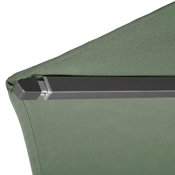 Platinum Riva 3.5m Round Crank Parasol – Olive image 4