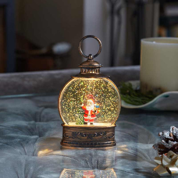 Three Kings SnowSwirl SantaDecor Lantern image 0