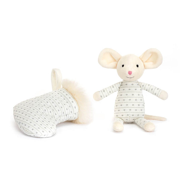 Jellycat Shimmer Stocking Mouse image 1