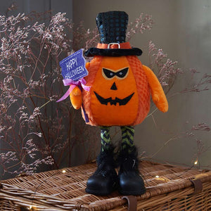 Spooky Jack Halloween Plush Pumpkin - Standard image