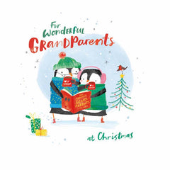 Woodmansterne Wonderful Grandparents Christmas Card image 0