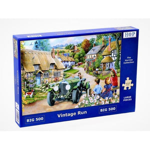 House of Puzzles Vintage Run Big 500 Piece Jigsaw Puzzle image 1