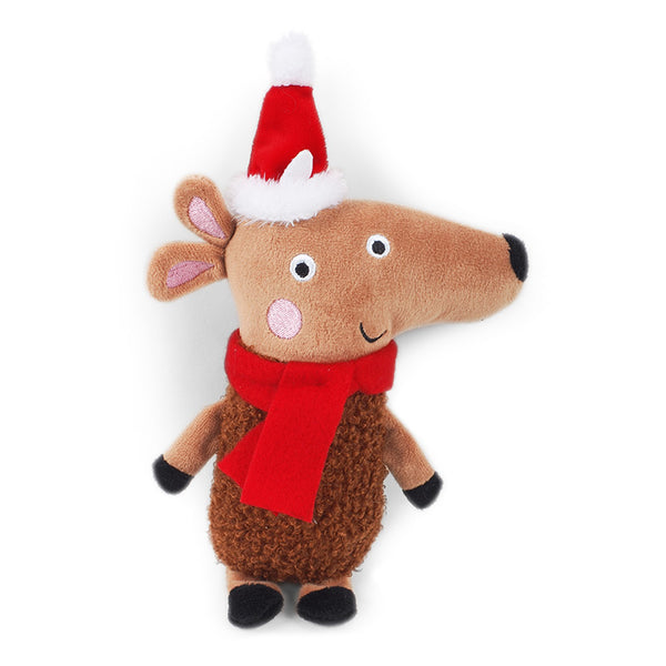 Zoon Festive Friend Plush Dog Toy (Assorted Designs) image 1