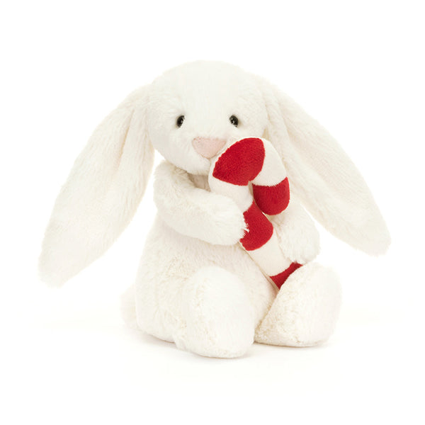 Jellycat Bashful Bunny with Candy Cane image 0