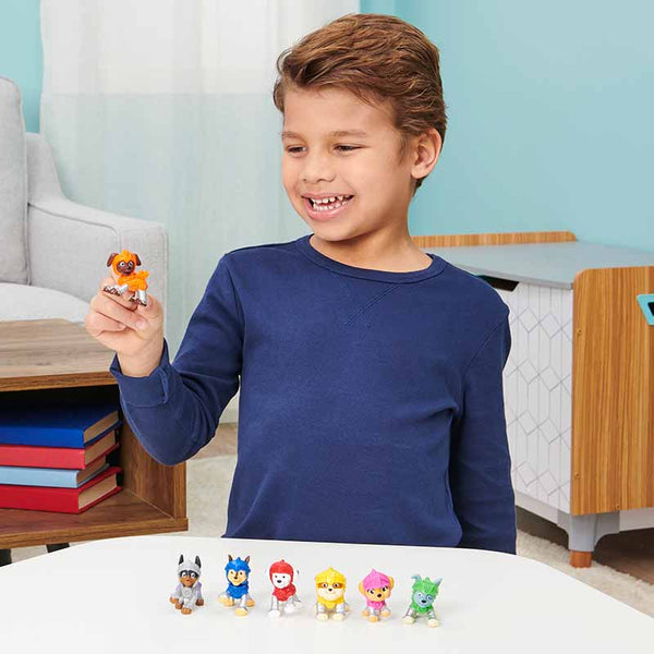 PAW Patrol, Rescue Knights 5.1cm Collectible Surprise Box Mini Figure with Castle Tower Container (Style May Vary), Ages 3+ image 3