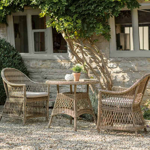 Bramblecrest RHS Rosemoor Rattan Bistro Set image 0