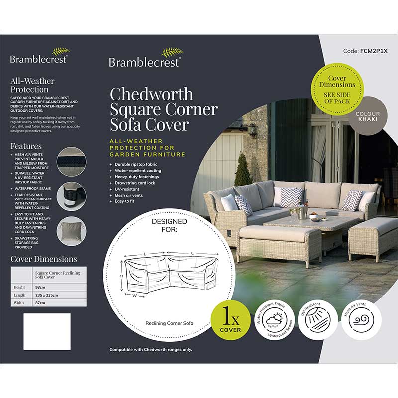 Bramblecrest Cover for Chedworth Square Corner Reclining Sofa image 0
