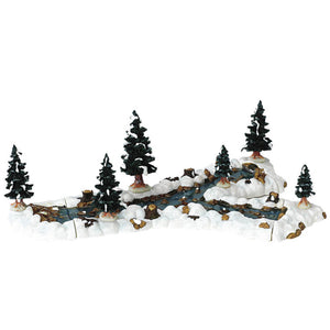 Lemax Mill Stream Fork (Set of 10) image 0