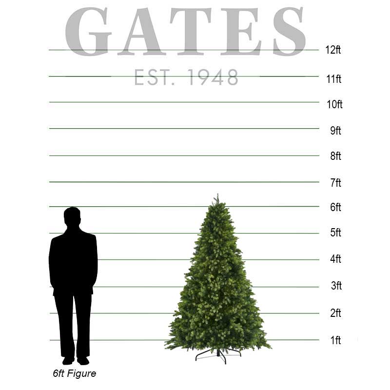 Bosk Oakley Fir Artificial Christmas Tree - 6.5ft image 0