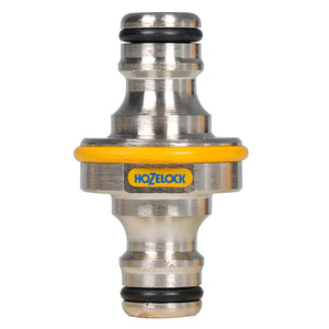Hozelock Pro Metal Double Male Connector image 2